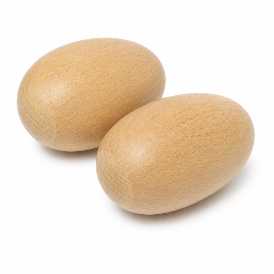 Wooden Egg Shaker - Wooden Egg Shaker
