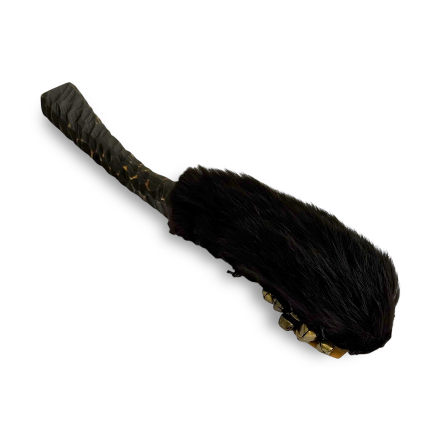 Shamanic Drum Mallet Fur & Bells Shamanic Drum Mallet Fur & Bells - Shamanic Drum Mallet Fur & Bells