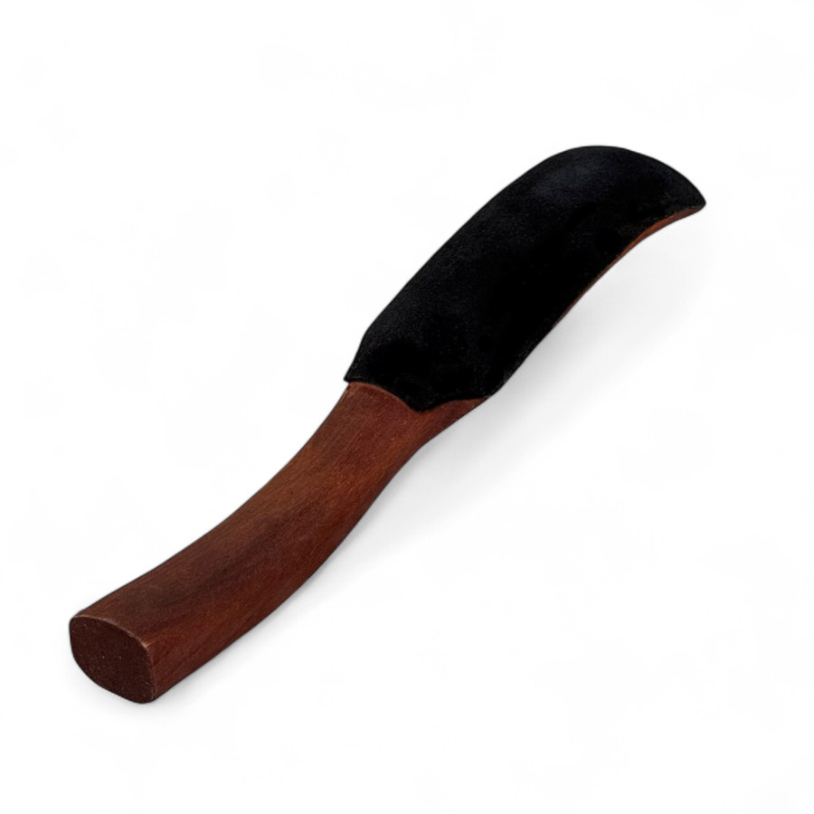 Shamanic Drum Mallet Suede Carved Shamanic Drum Mallet Suede Carved - Shamanic Drum Mallet Suede Carved