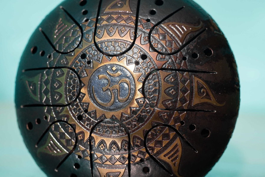 Tank Drum Kosmosky 9" ( 22 cm) KSY-90.1 "Sun Om" D minor pentatonic - Tank Drum Kosmosky 9" ( 22 cm) KSY-90.1 "Sun Om" D minor pentatonic