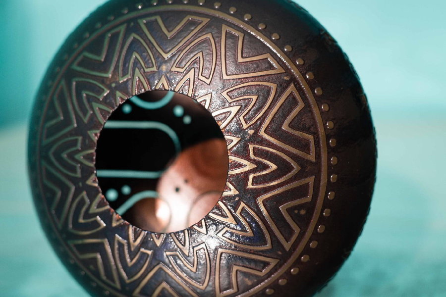 Tank Drum Kosmosky 9" ( 22 cm) KSY-90.1 "Sun Om" D minor pentatonic - Tank Drum Kosmosky 9" ( 22 cm) KSY-90.1 "Sun Om" D minor pentatonic