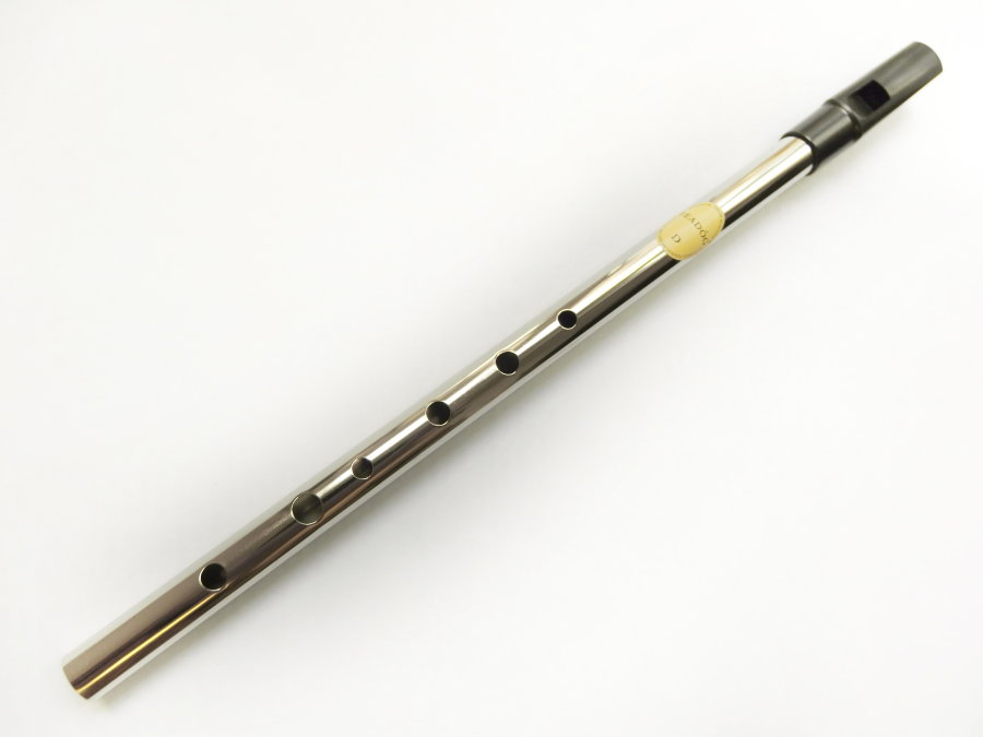 Feadóg Tin whistle Brass D Silver - Feadóg Tin whistle Brass D Silver