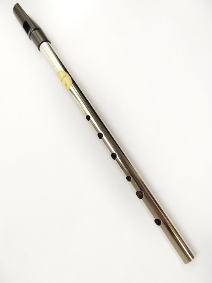 Feadóg Tin whistle Brass D Silver - Feadóg Tin whistle Brass D Silver