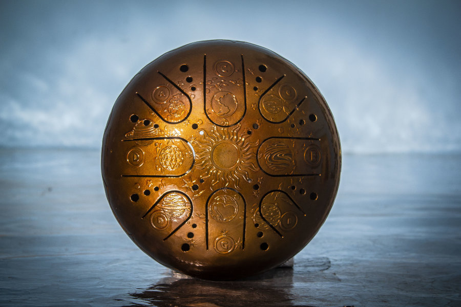 Tank Drum Kosmosky 9" (22 cm) KSY-175 "Solar system" C major - Tank Drum Kosmosky 9" (22 cm) KSY-175 "Solar system" C major