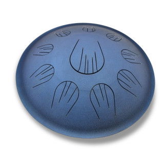 Shamanic Tongue Drum Blue 15" (39 cm)