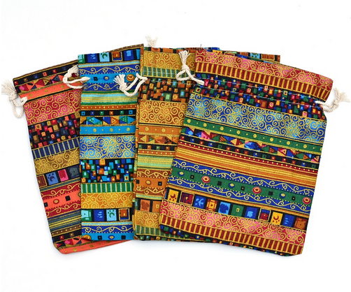 Jut bag (Oriental pattern) 13х17 Jut bag (Oriental pattern) 13х17 - Jut bag (Oriental pattern) 13х17