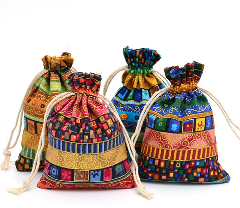 Jut bag (Oriental pattern) 13х17 Jut bag (Oriental pattern) 13х17 - Jut bag (Oriental pattern) 13х17