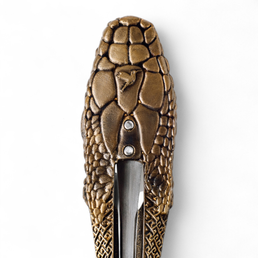 Jaw Harp by Dmitry Glazyrin "Snake" (Jew's Harp / Mouth Harp / Vargan / Khomuz / Khomus) - Jaw Harp by Dmitry Glazyrin "Snake" (Jew's Harp / Mouth Harp / Vargan / Khomuz / Khomus)