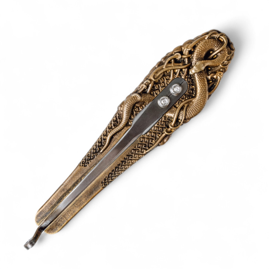 Jaw Harp by Dmitry Glazyrin "Snake" (Jew's Harp / Mouth Harp / Vargan / Khomuz / Khomus) - Jaw Harp by Dmitry Glazyrin "Snake" (Jew's Harp / Mouth Harp / Vargan / Khomuz / Khomus)