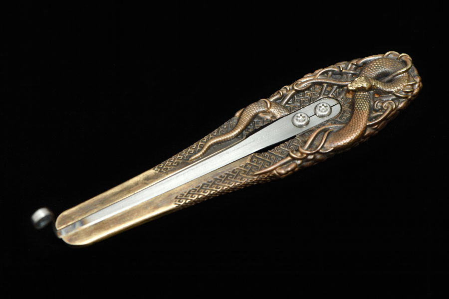 Jaw Harp by Dmitry Glazyrin "Snake" (Jew's Harp / Mouth Harp / Vargan / Khomuz / Khomus) - Jaw Harp by Dmitry Glazyrin "Snake" (Jew's Harp / Mouth Harp / Vargan / Khomuz / Khomus)