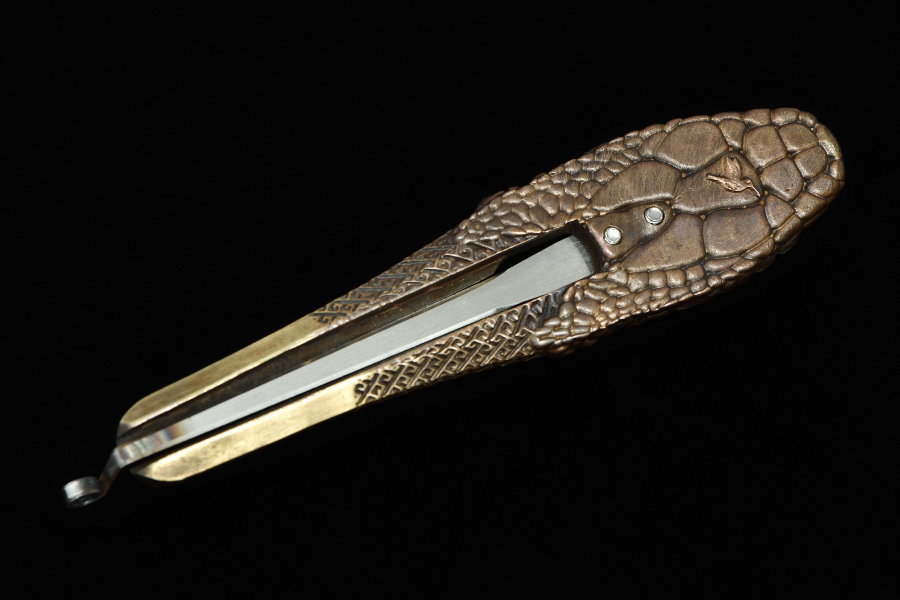 Jaw Harp by Dmitry Glazyrin "Snake" (Jew's Harp / Mouth Harp / Vargan / Khomuz / Khomus) - Jaw Harp by Dmitry Glazyrin "Snake" (Jew's Harp / Mouth Harp / Vargan / Khomuz / Khomus)