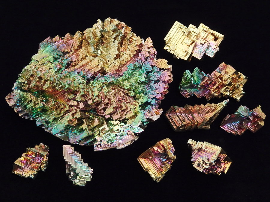 Bismuth crystal (110 gramm) - Bismuth crystal (110 gramm)