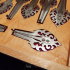 Jaw Harp Diatonic Set by Dmitry Glazyrin "Fairy Tale" in Wooden Case (Jew's Harp / Mouth Harp / Vargan / Khomuz / Khomus) - Jaw Harp Diatonic Set by Dmitry Glazyrin "Fairy Tale" in Wooden Case (Jew's Harp / Mouth Harp / Vargan / Khomuz / Khomus)