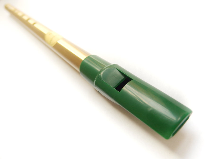 Feadóg Tin whistle Brass C Gold - Feadóg Tin whistle Brass C Gold