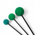Flumi Stick - Rubber Gong Friction Mallet, Green - Flumi Stick - Rubber Gong Friction Mallet, Green