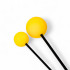 Flumi Stick - Rubber Gong Friction Mallet, Yellow - Flumi Stick - Rubber Gong Friction Mallet, Yellow