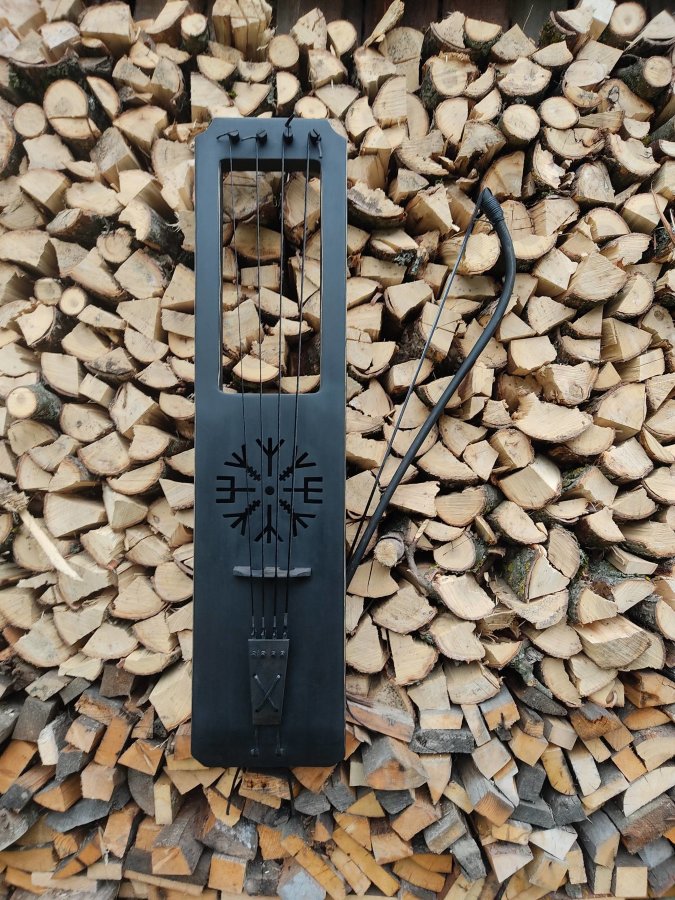 Talharpa Alric Bass 5 (Taglharpa) Scandinavian lyre - Talharpa Alric Bass 5 (Taglharpa) Scandinavian lyre