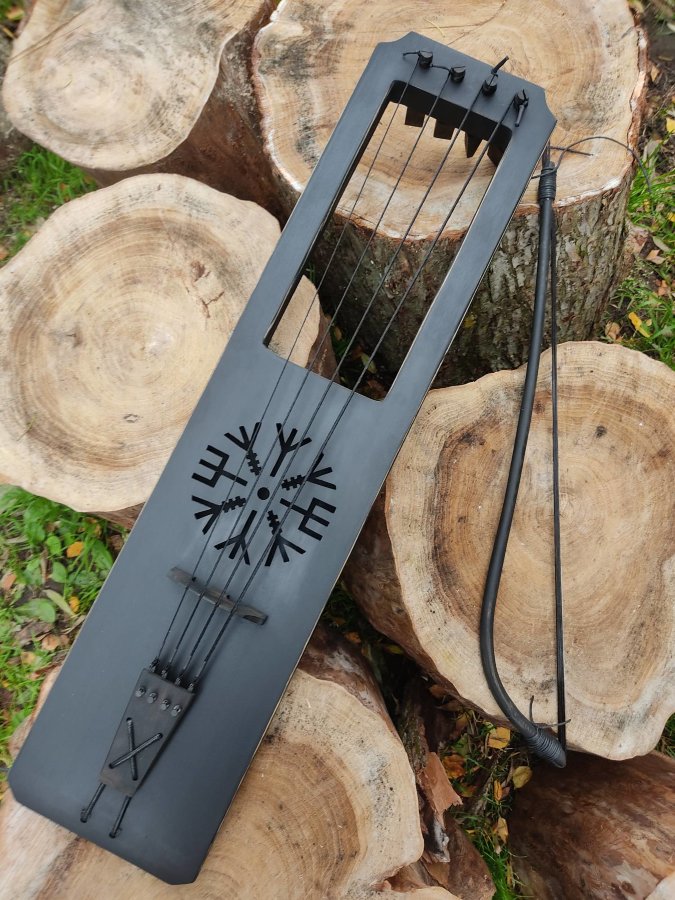 Talharpa Alric Bass 5 (Taglharpa) Scandinavian lyre - Talharpa Alric Bass 5 (Taglharpa) Scandinavian lyre