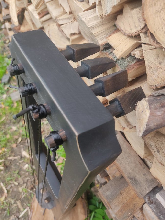 Talharpa Alric Bass 5 (Taglharpa) Scandinavian lyre - Talharpa Alric Bass 5 (Taglharpa) Scandinavian lyre