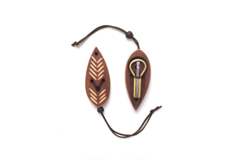 Jaw Harp Dark Case "Leaf"