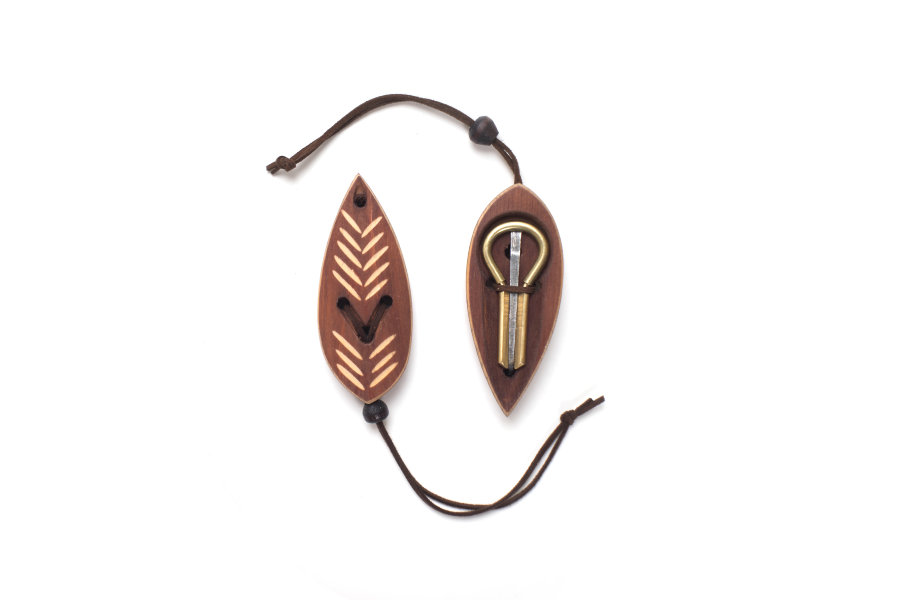 Jaw Harp Dark Case "Leaf" - Jaw Harp Dark Case "Leaf"