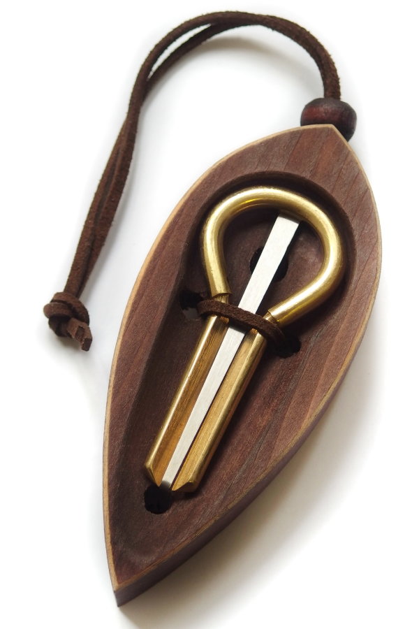Jaw Harp Dark Case "Leaf" - Jaw Harp Dark Case "Leaf"