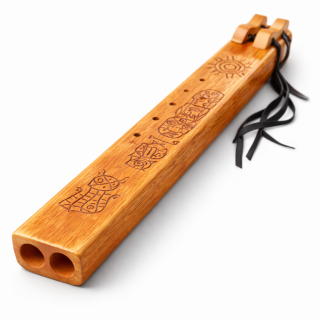 Native American Flute - Double Chamber Key A