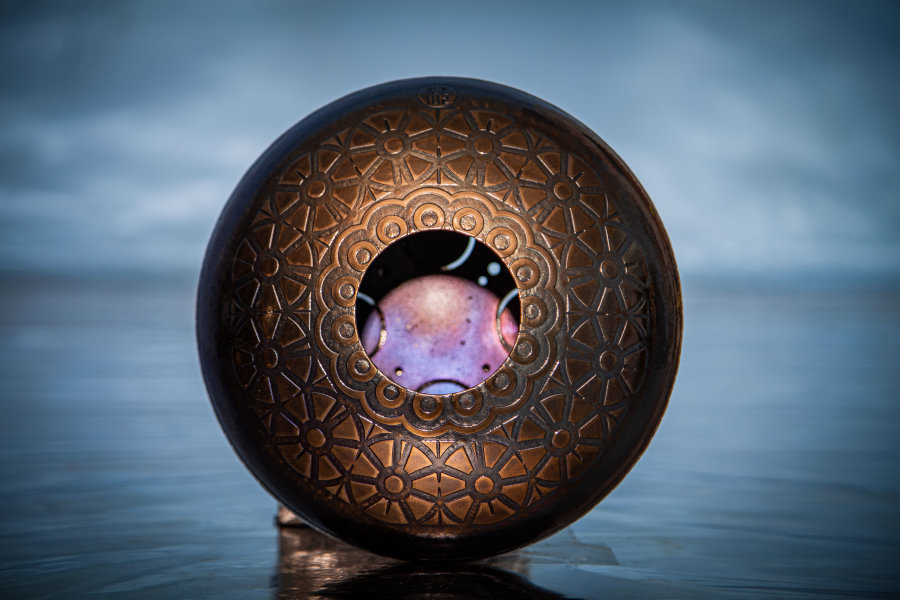 Tank Drum Kosmosky 9" ( 22 cm) KSY-102 "Owl" Pygmy C minor - Tank Drum Kosmosky 9" ( 22 cm) KSY-102 "Owl" Pygmy C minor