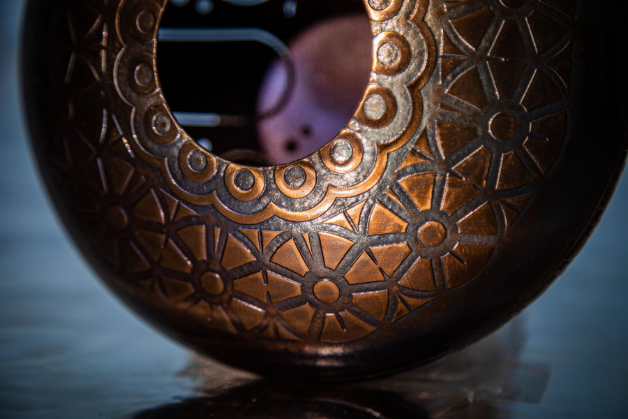 Tank Drum Kosmosky 9" ( 22 cm) KSY-102 "Owl" Pygmy C minor - Tank Drum Kosmosky 9" ( 22 cm) KSY-102 "Owl" Pygmy C minor