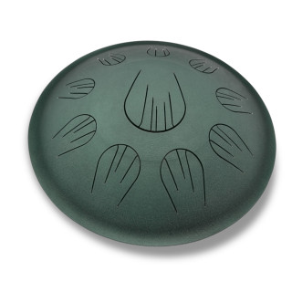 Shamanic Tongue Drum Green 15" (39 cm)