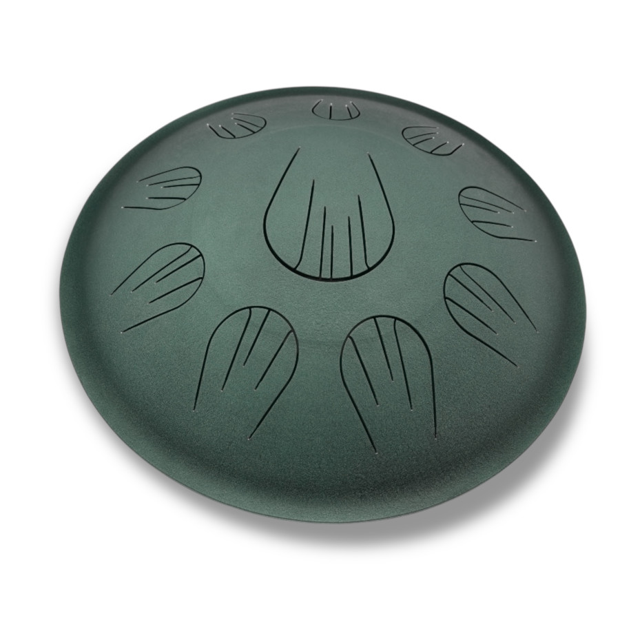 Shamanic Tongue Drum Green 15" (39 cm) - Shamanic Tongue Drum Green 15" (39 cm)