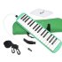 Melodica in case (reed-based wind instrument) Green 32 - Melodica in case (reed-based wind instrument) Green 32