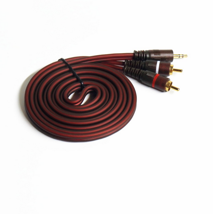 Audio Cable 3.5 Jack - 2 RCA 1.5 m - Audio Cable 3.5 Jack - 2 RCA 1.5 m