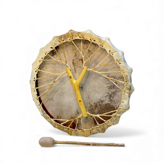 Shamanic Drum Siberian Resonator Knobs 20" (50cm)