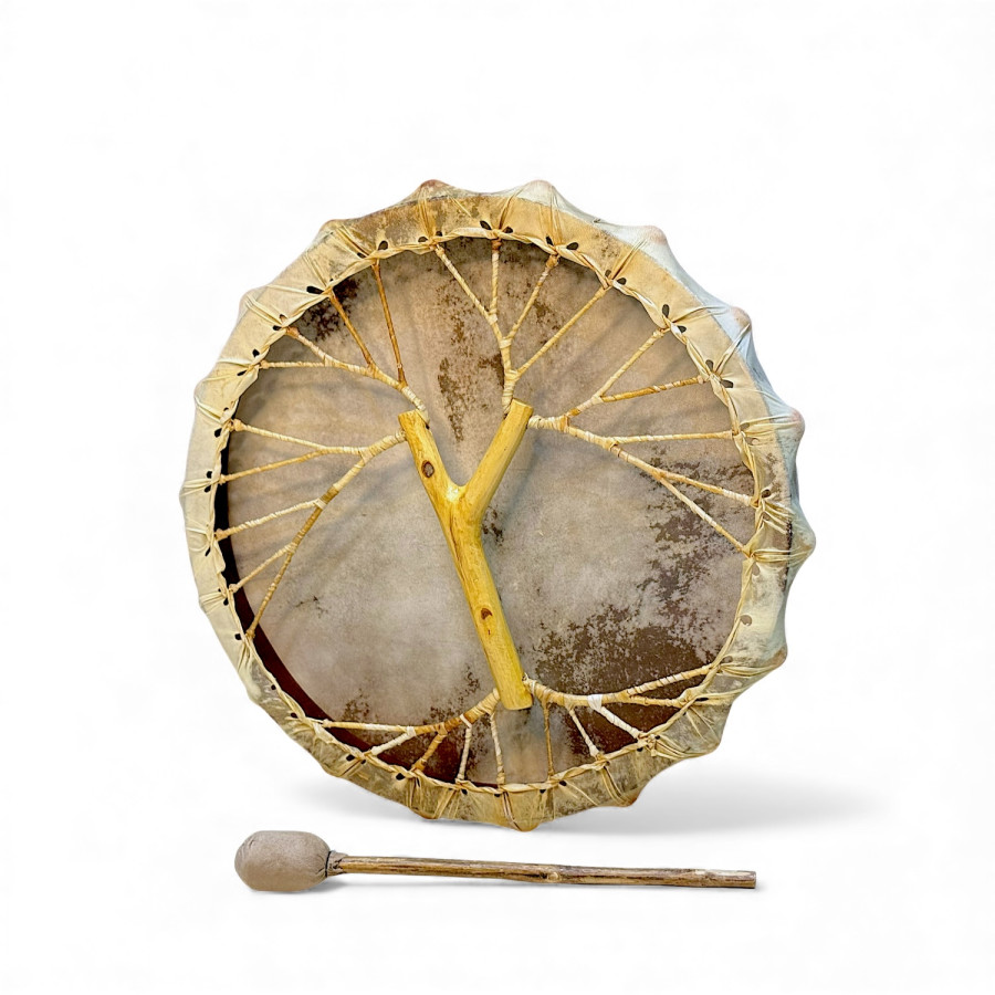 Shamanic Drum Siberian Resonator Knobs 20" (50cm) - Shamanic Drum Siberian Resonator Knobs 20" (50cm)