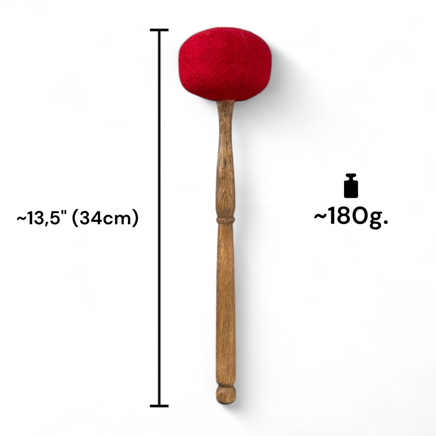 Mallet for Gong, Singing Bowl - Mallet for Gong, Singing Bowl