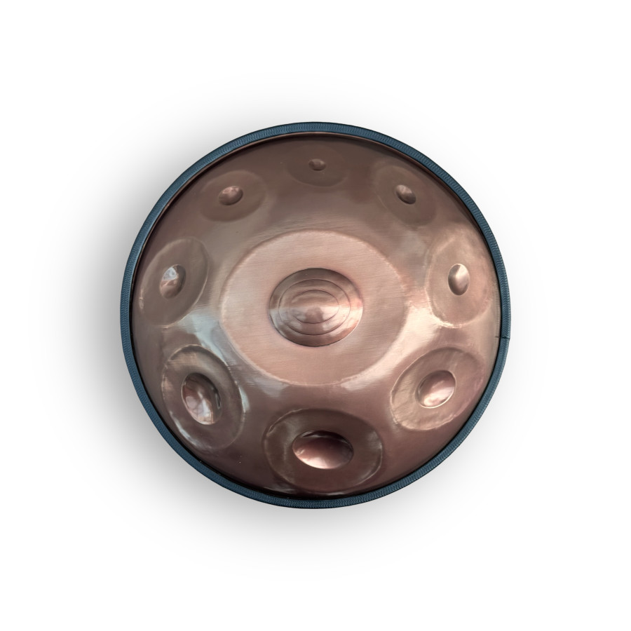 Handpan Shamanic F#2 Low Nordlys 9 + 6 Notes, Stainless Steel - Handpan Shamanic F#2 Low Nordlys 9 + 6 Notes, Stainless Steel