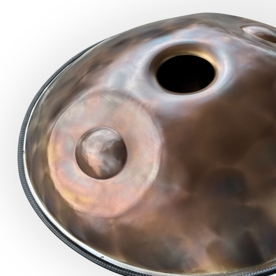 Handpan Shamanic F Aegean 9 + 2 Notes, Stainless Steel - Handpan Shamanic F Aegean 9 + 2 Notes, Stainless Steel