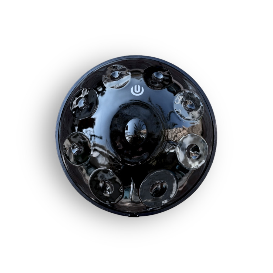 Handpan Arsha - D Celtic 9 Notes, Black - Handpan Arsha - D Celtic 9 Notes, Black