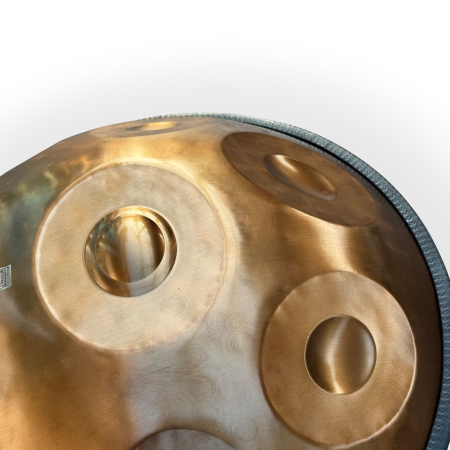 Handpan Shamanic - D Kurd 12 Notes Golden - Handpan Shamanic - D Kurd 12 Notes Golden