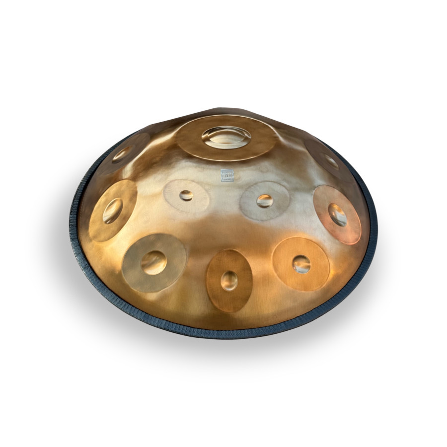 Handpan Shamanic - D Kurd 12 Notes Golden - Handpan Shamanic - D Kurd 12 Notes Golden