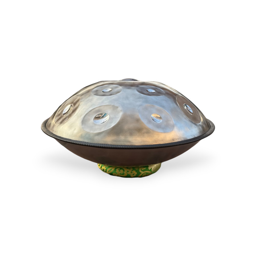 Handpan Shamanic - D Kurd 11 Notes Silver - Handpan Shamanic - D Kurd 11 Notes Silver