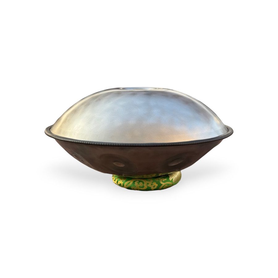 Handpan Shamanic - D Kurd 11 Notes Silver - Handpan Shamanic - D Kurd 11 Notes Silver