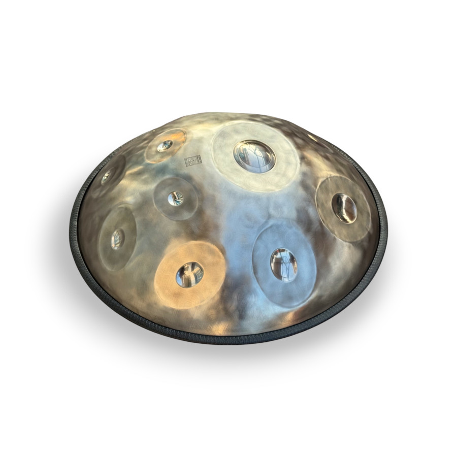 Handpan Shamanic - D Kurd 11 Notes Silver - Handpan Shamanic - D Kurd 11 Notes Silver