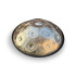 Handpan Shamanic - D Kurd 11 Notes Silver - Handpan Shamanic - D Kurd 11 Notes Silver