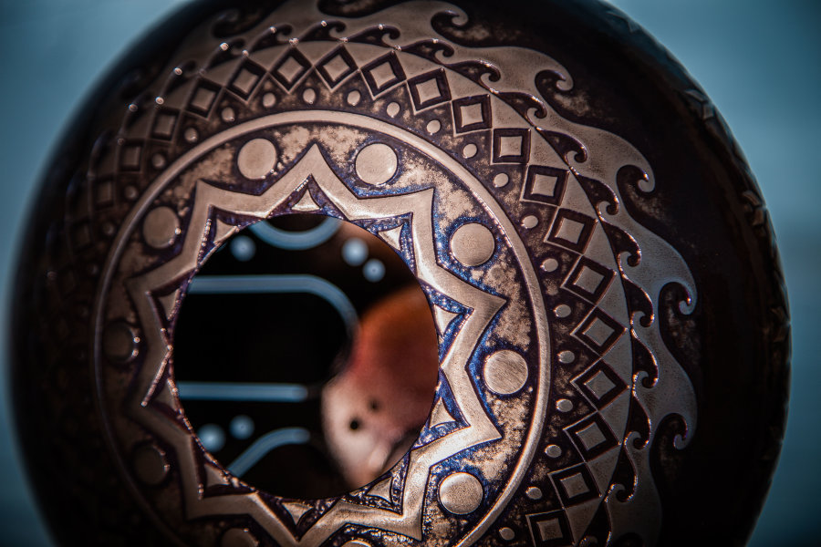 Tank Drum Kosmosky 9" (22 cm) KSY-56 "Triskele" B minor - Tank Drum Kosmosky 9" (22 cm) KSY-56 "Triskele" B minor