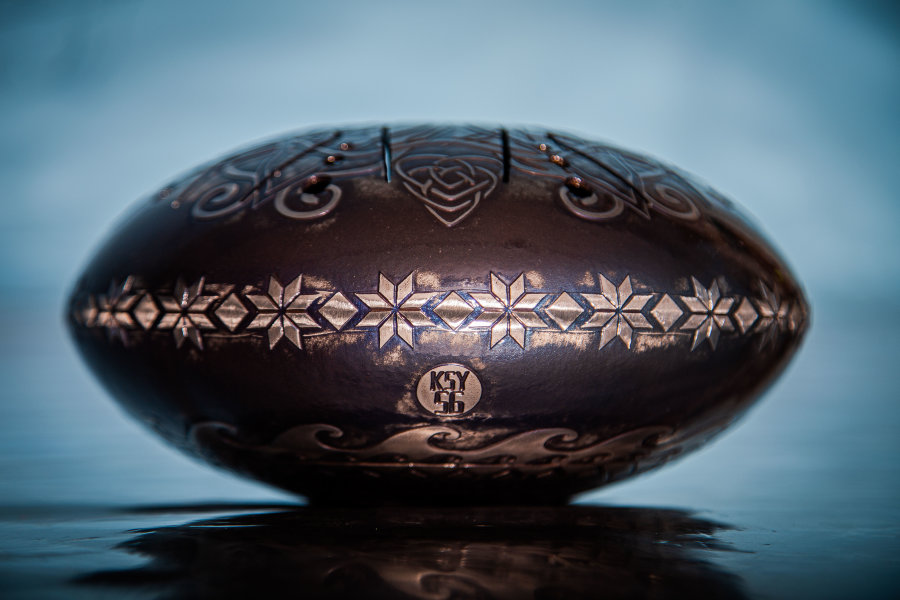 Tank Drum Kosmosky 9" (22 cm) KSY-56 "Triskele" B minor - Tank Drum Kosmosky 9" (22 cm) KSY-56 "Triskele" B minor