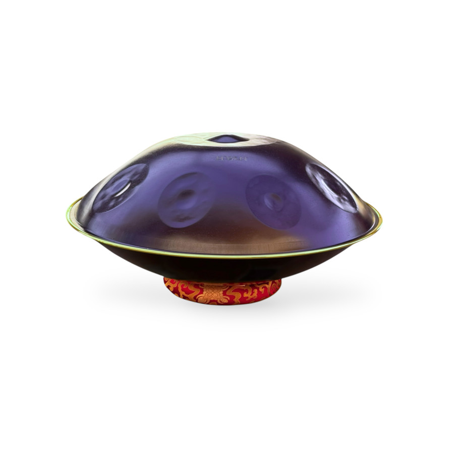 Handpan HÝAN - D Hijaz 9 Notes, Plum - Handpan HÝAN - D Hijaz 9 Notes, Plum