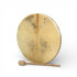 Shamanic Drum Siberian Wooden Handle 24" (60cm) - Shamanic Drum Siberian Wooden Handle 24" (60cm)