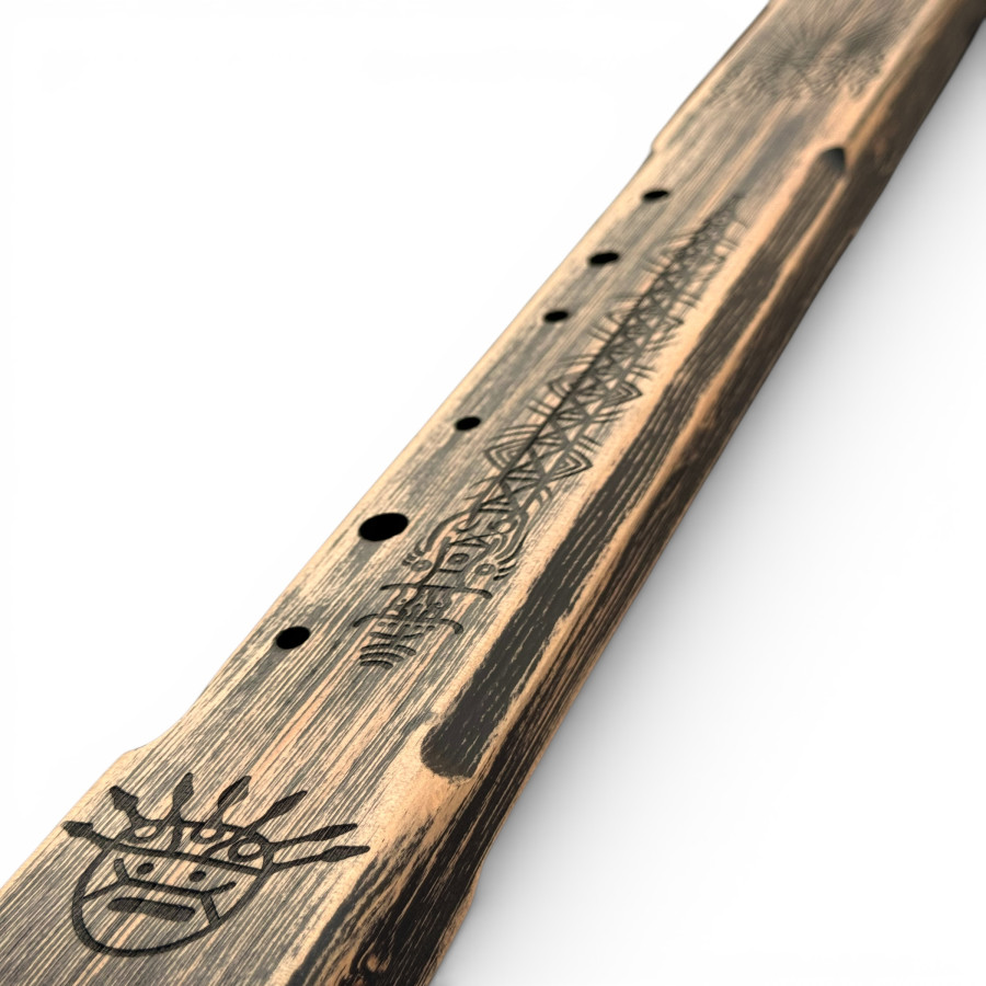 Native American Flute - Double Chamber D Major / E Minor (Diatonic) - Native American Flute - Double Chamber D Major / E Minor (Diatonic)